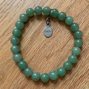 NWOT Pale Green “Lucky” Bracelet